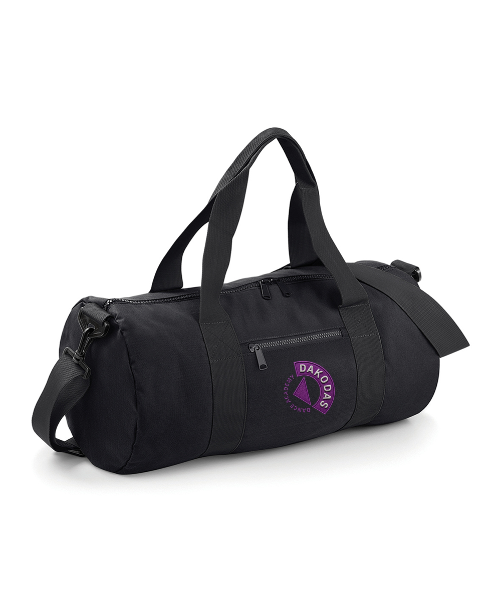 Dakodas Dance Academy Embroidered Barrell Bag