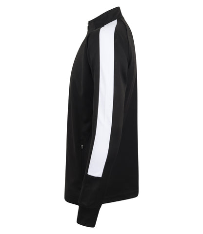 DDC Black High Neck Zipped Jacket
