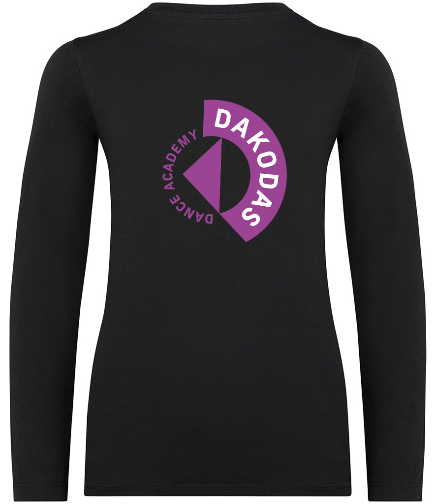 Dakodas Dance Academy Long Sleeve Printed T-shirt