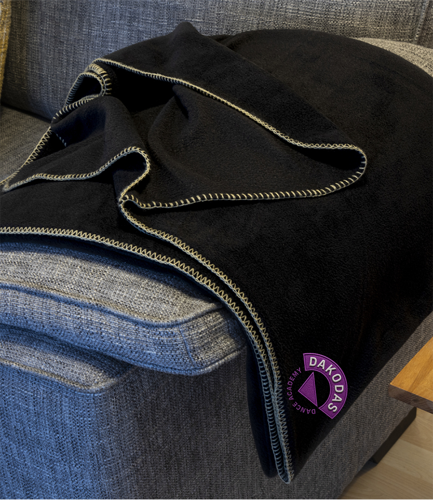 Dakodas Dance Academy Embroidered Blanket