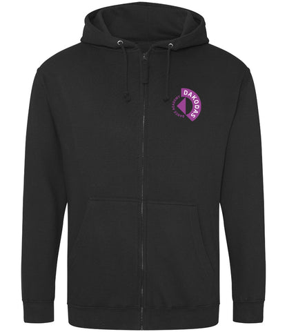 Dakodas Dance Academy Standard Printed Zipped Hoody