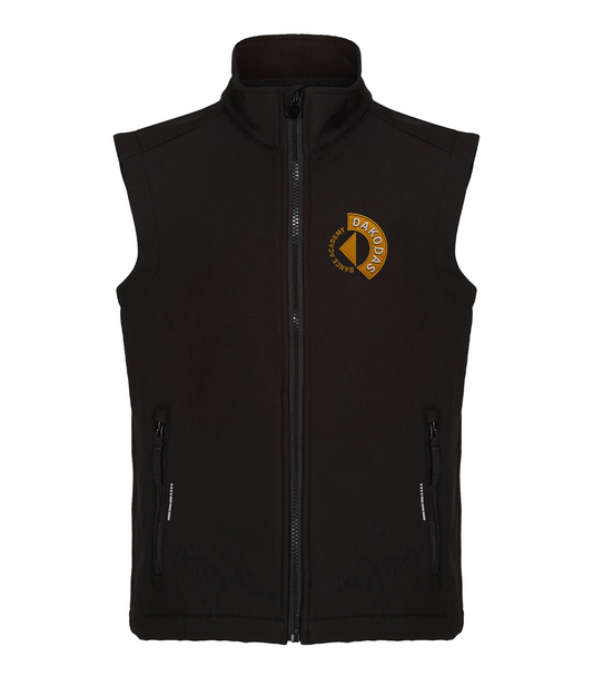 Dakodas Dance Academy Premium Embroidered Softshell Gilet