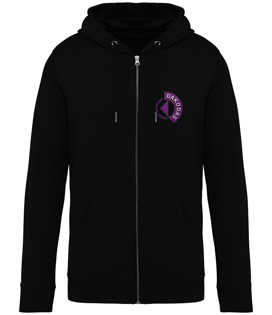 Dakodas Dance Academy Premium Embroidered Zipped Hoody