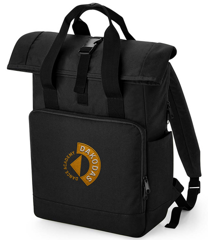 Dakodas Dance Academy Embroidered Rolltop Backpack